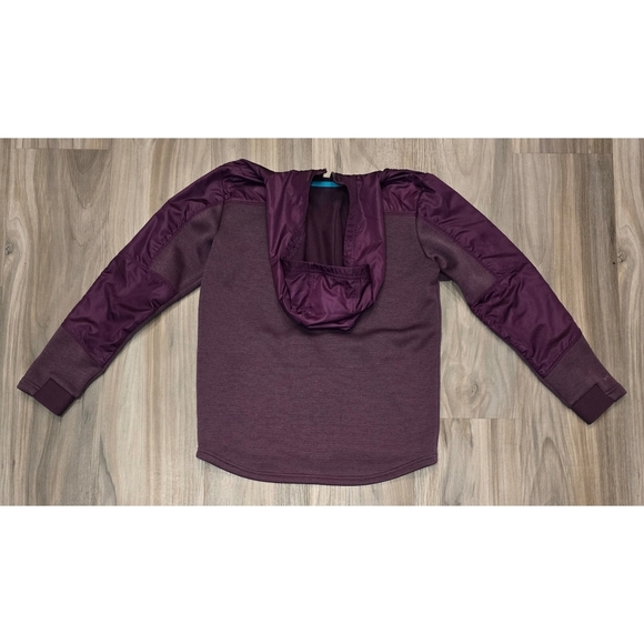 Under Armour Youth Hoodie Size Large Maroon Storm - Picture 3 of 8